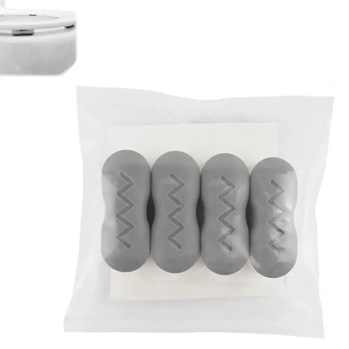Lotto antiscivolo coperchio wc guarnizione paraurti sedile autoadesivo cuscinetti ammortizzanti fornisce un ottimo buffer protettivo 4.5*2*2 Cm