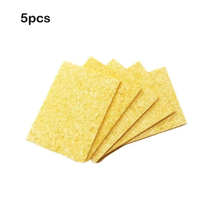 Soldering Iron Sponge Thickened Welding Iron Cleaning Sponge Sheet High Temperature Compression Thickened Wood Pulp Sponge