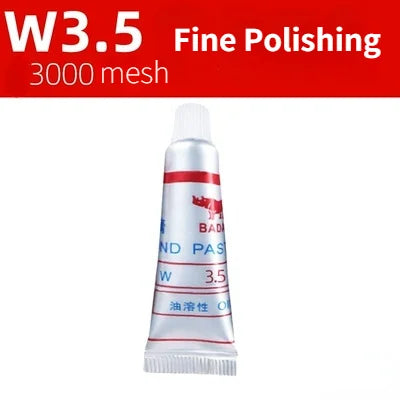 1 pz pasta lucidante per metalli pasta abrasiva diamantata pasta abrasiva oleosa in metallo ambrato pasta lucidante diamantata per vetro di giada