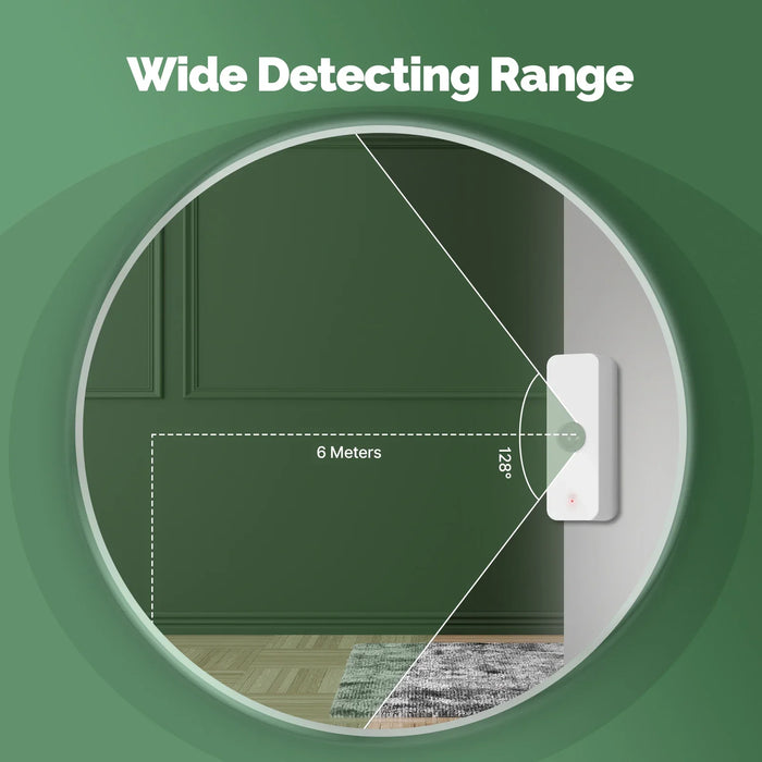 MOES Tuya WiFi/ZigBee Smart PIR Sensor rilevatore di movimento a infrarossi per il corpo umano sicurezza domestica collegamento di scena automazione alimentazione a batteria