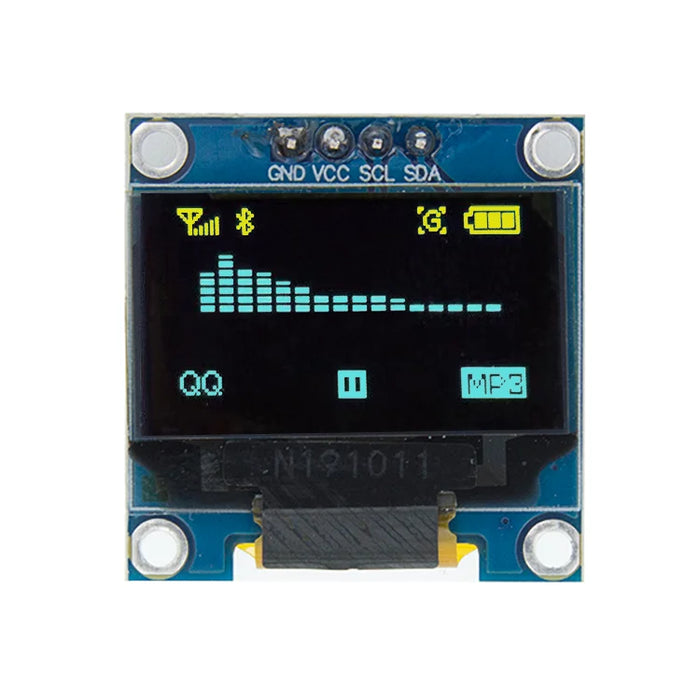 Originale 0.96 "OLED SPI/IIC I2C bianco/blu/giallo blu modulo OLED da 0.96 pollici 128X64 OLED LCD Modulo Display A LED Per ARDUINO
