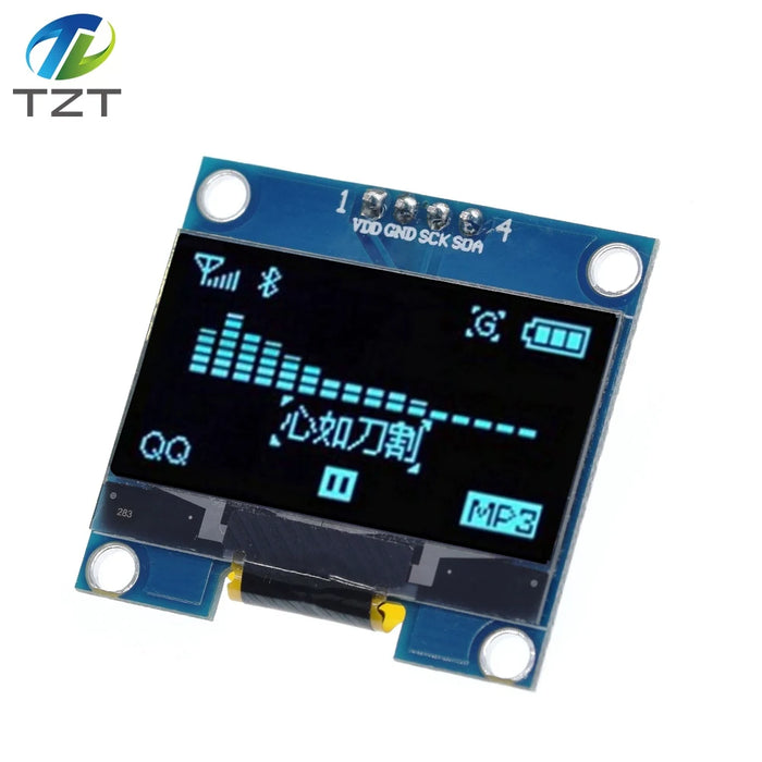 Modulo OLED da 1,3 pollici Colore bianco 128X64 Modulo display LED LCD OLED 1.3 IIC I2C SPI Comunicare per kit fai da te arduino