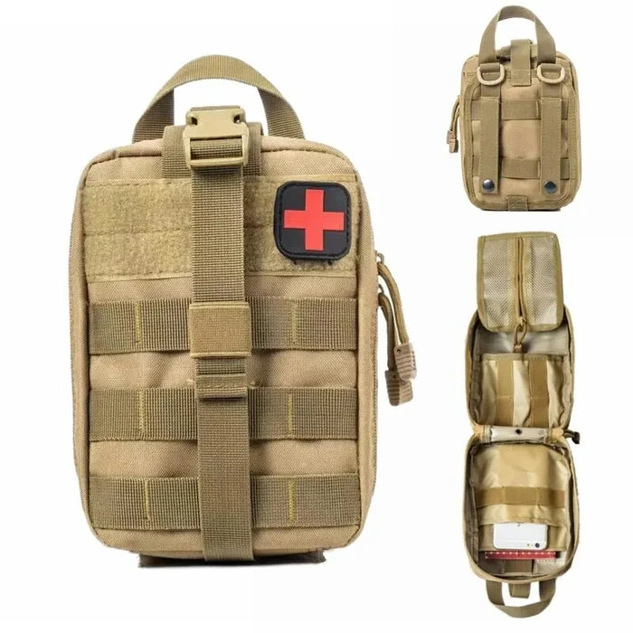 Kit di pronto soccorso tattico borsa medica emergenza caccia all'aperto auto campeggio Molle strumento di sopravvivenza EDC Pouch Organizer