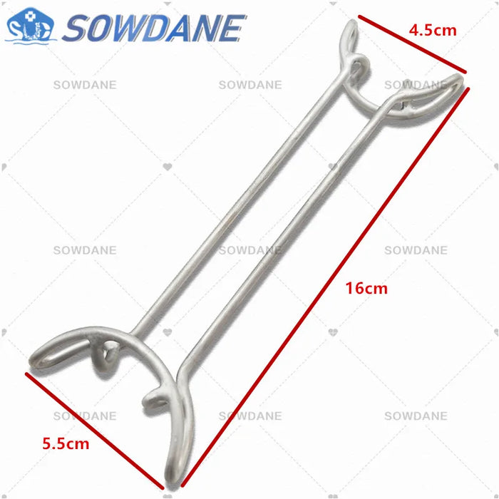 1 pezzo impianto dentale divaricatore labbra e guance strumento ortodontico chirurgico apri bocca autoclavabile in acciaio inossidabile
