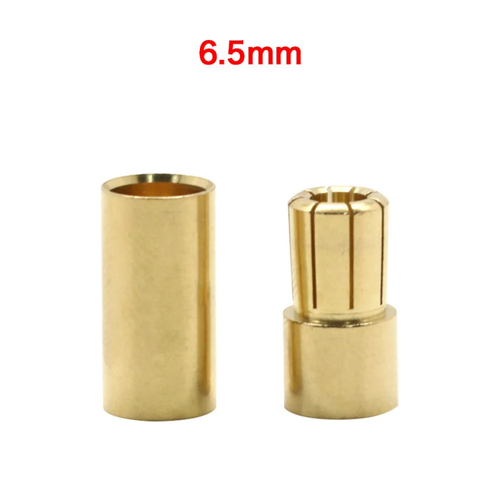 20 pz/lotto 2.0mm 3.0mm 3.5mm 4.0mm 5.5mm 6.0mm 8.0MM spina connettore a Banana proiettile oro per tappi batteria ESC Lipo RC (10 paia)