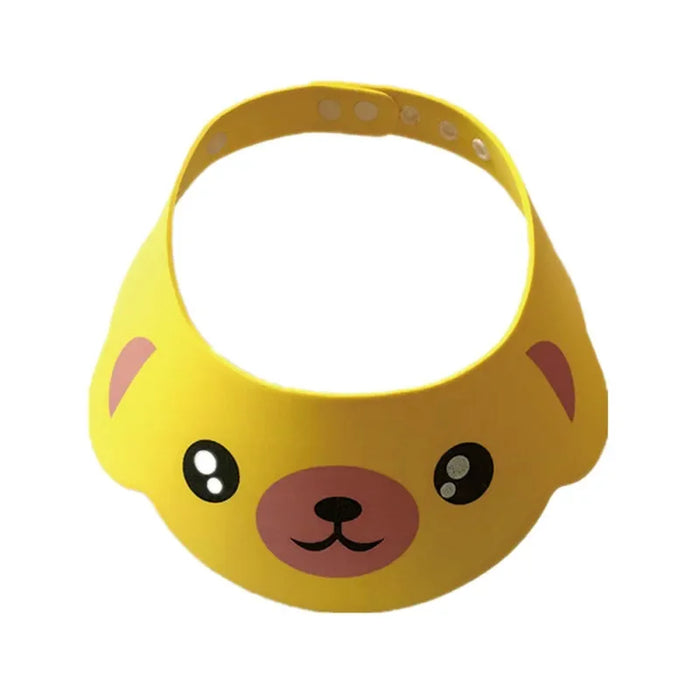 Cappello da doccia regolabile per bambini Shampoo per bambini Cuffia da doccia per il lavaggio dei capelli Cuffia per visiera diretta per la cura del bambino