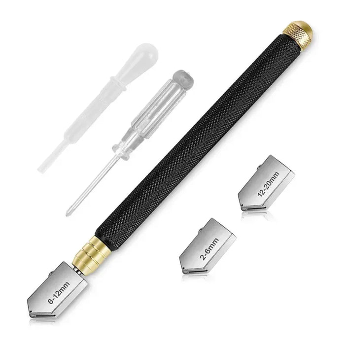 TC-17 Tagliavetro Tagliapiastrelle in ceramica Modello TC-17 Ruota da taglio professionale per vetro con manico in metallo Utensile manuale per taglio vetro