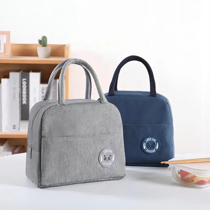 Borsa per il pranzo isolata Borsa Bento isolante Borsa per riso in foglio di alluminio Confezione per pasti Borsa per il pranzo Bento per studenti Borsa isolante