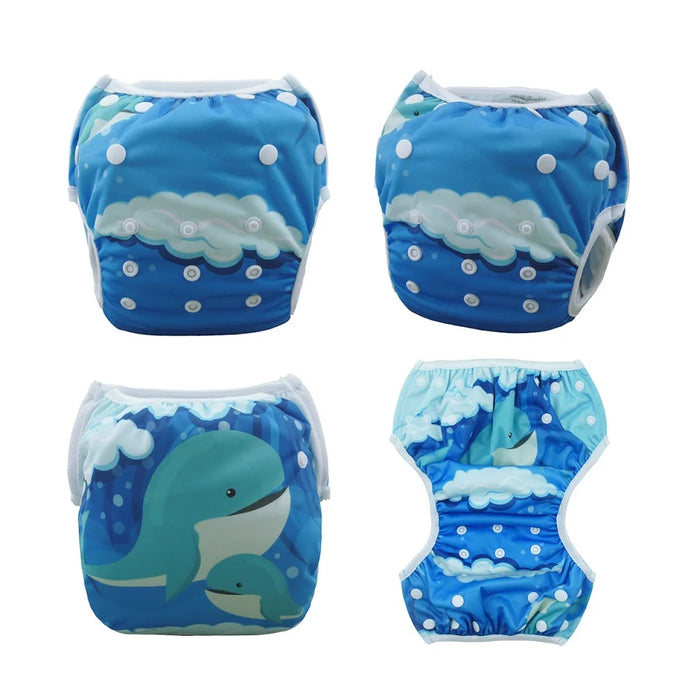 U PICK 1pc ALVABABY Pannolino da nuoto riutilizzabile Pannolino da nuoto riutilizzabile per bambini Pannolino da nuoto