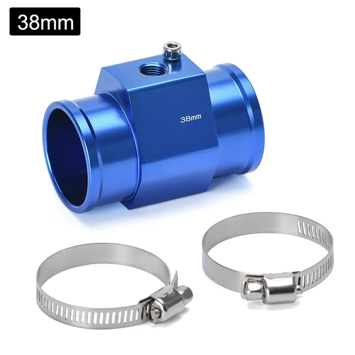1Pc di Acqua Sensore di Temperatura Temp Tubo Comune Gauge Radiatore Tubo Adattatore Formato 28mm / 30mm / 32mm / 34mm / 36mm / 38mm / 40 millimetri
