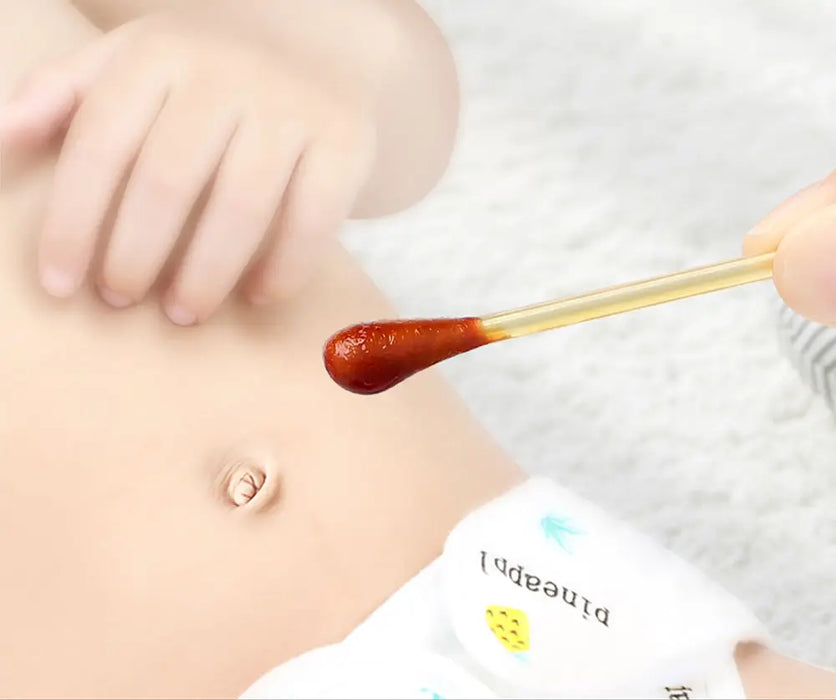 Tampone di cotone iodio monouso per neonati bastoncini di tampone iodoforo indipendenti bambini adulti bambino famiglia all'aperto sicurezza quotidiana assistenza domiciliare