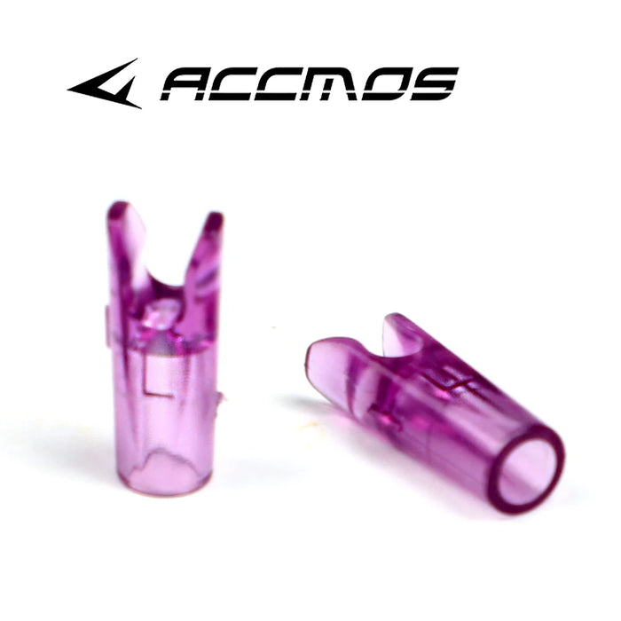 60 pz FAI DA TE In Plastica Freccia Spille Nocks Formato L E Taglia S Per ID4.2mm ID6.2mm 3.2mm Freccia Albero Tiro Con Arco accessorio