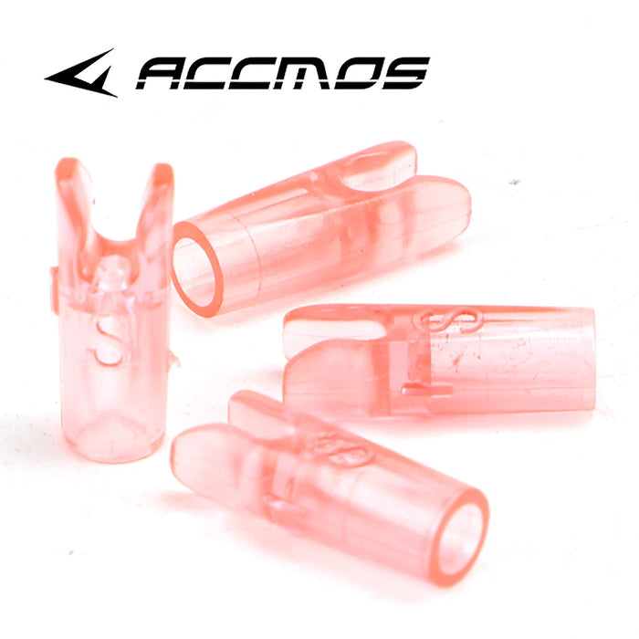 60 pz FAI DA TE In Plastica Freccia Spille Nocks Formato L E Taglia S Per ID4.2mm ID6.2mm 3.2mm Freccia Albero Tiro Con Arco accessorio