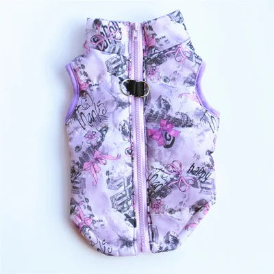 Vestiti caldi invernali per cani per cani di piccola taglia Abbigliamento per animali domestici Vestito per cuccioli Giacca per cani antivento Chihuahua Cappotto per bulldog francese Gilet Yorkies