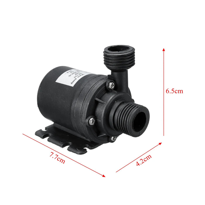 Pompa dell'acqua Ultra silenziosa Mini DC 12V 19W 800L/H motore Brushless sommergibile pompa dell'acqua dell'acquario fontana dello stagno per il giardino del serbatoio di pesce