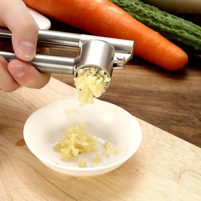 Spremiagrumi a mano in acciaio super Stanless, spremiaglio per aglio, frantoio, zenzero, affettatrice, schiacciapatate, gadget da cucina