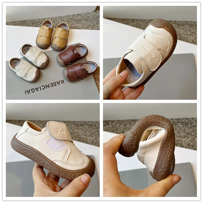 Primavera autunno neonate ragazzi scarpe Casual bambini Sneakers suola morbida antiscivolo neonato primi camminatori scarpe scarpe in pelle per bambini
