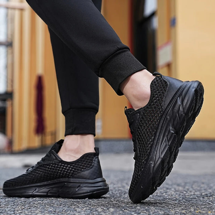MAEDEF scarpe da Jogging da corsa bianche scarpe da ginnastica Casual scarpe da ginnastica traspiranti all'aperto da uomo scarpe da ginnastica sportive con assorbimento degli urti leggero