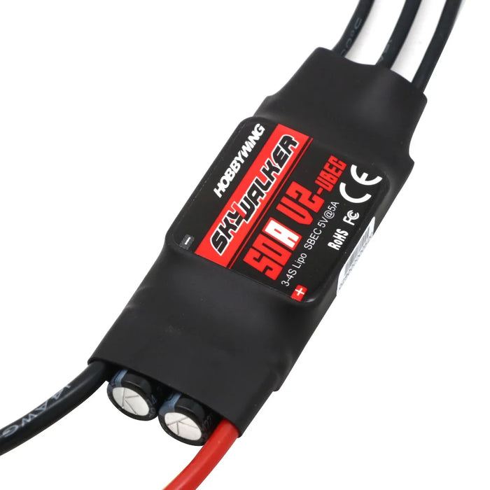 Hobbywing Skywalker 40A 50A 60A 80A 15A 20A 30A 100A 120A V2 regolatore di velocità ESC con UBEC per elicottero RC aeroplani