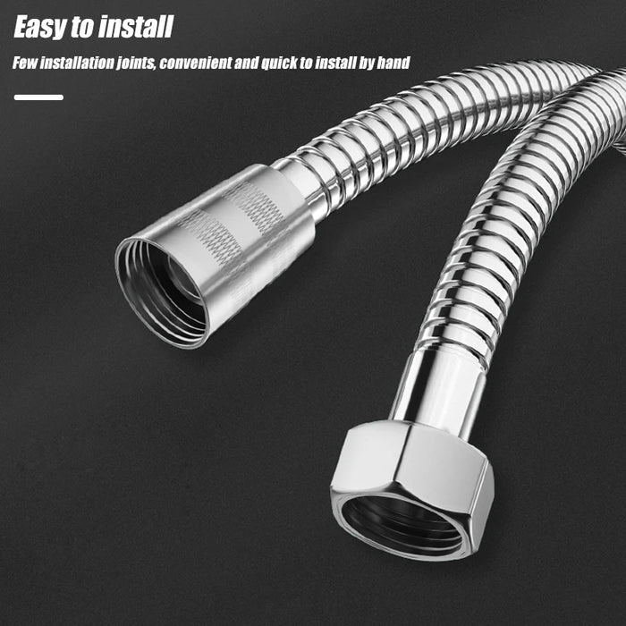 ZhangJi bagno comgen soffione doccia tubo flessibile dell'acqua 1.5m 2m 3m rubinetto ad alta densità tubo doccia accessori per il bagno