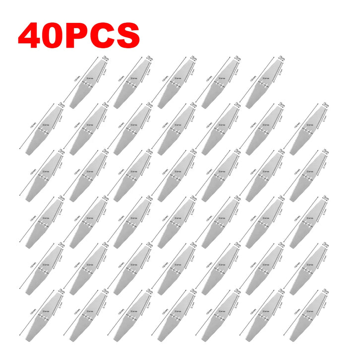 1-50PCS Sostituzione del tosaerba Lama in acciaio Metallo Erba String Trimmer Testa Palmare Rasaerba Raccordi Casa Giardino Utensili elettrici