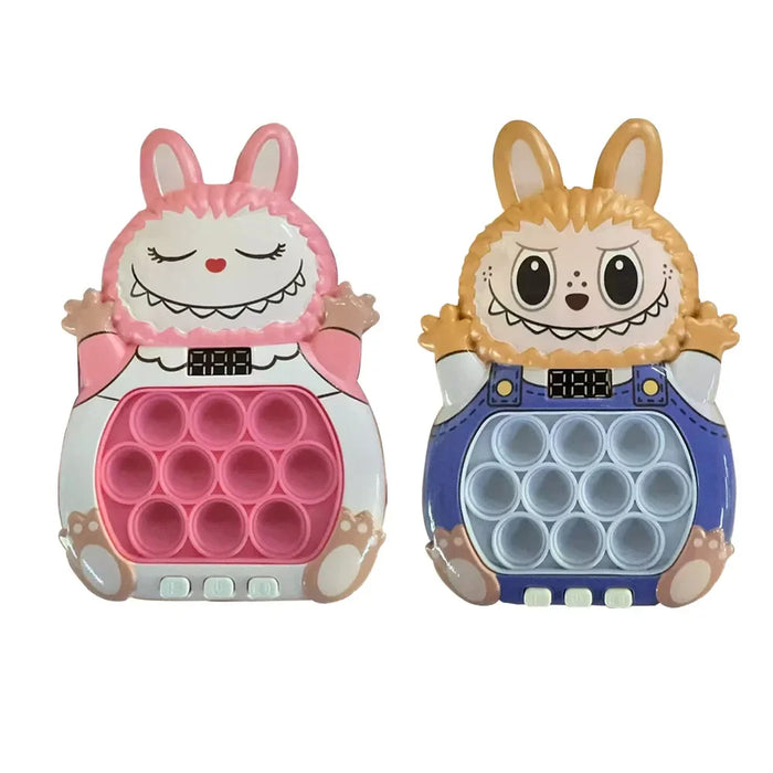 2025 Nuovo gioco di spinta rapida Pop Up Fidget Bubble Elettronico Pop it Pro Gioco leggero antistress Giocattoli per bambini adulti Regalo con scatola