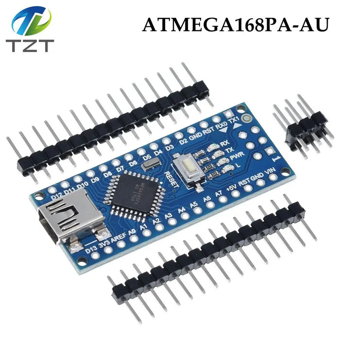 Nano Mini USB Con controller Nano 3.0 compatibile con bootloader per driver USB TZTrduino CH340 16Mhz Nano v3.0 ATMEGA328P/168P
