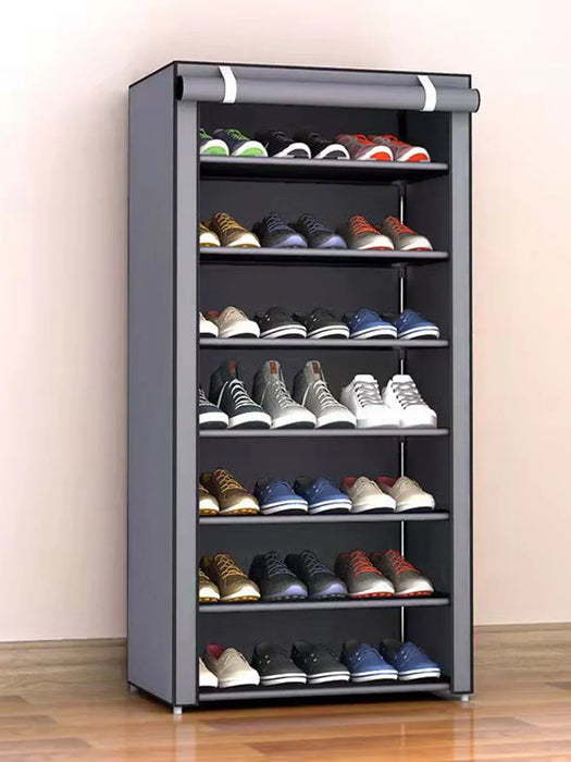 Scarpiera Organizer scarpiera antipolvere multistrato minimalista non tessuto mobili per la casa armadi salvaspazio scarpiera