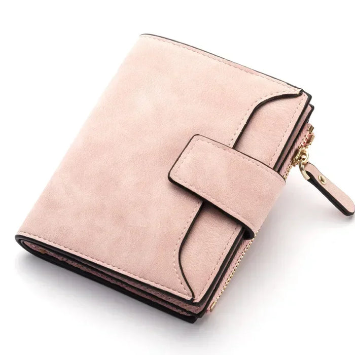 2024 Portafoglio da donna in pelle Hasp Portamonete piccolo e sottile Portafogli da donna Porta carte Portafogli di marca di lusso Borsa di design