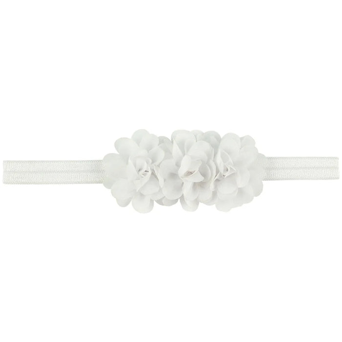 Fiore in chiffon Fascia per bambina Accessori per capelli per neonati Cravatta Fiocco Copricapo per neonato Tiara Copricapo Regalo Nastro per fasciatura per bambini
