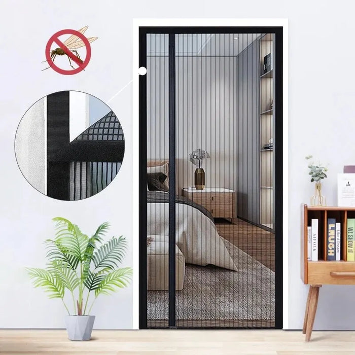 Anti-zanzara estate chiusura automatica zanzariera magnetica porta invisibile maglia Anti Bug Fly partizione tenda maglia magica