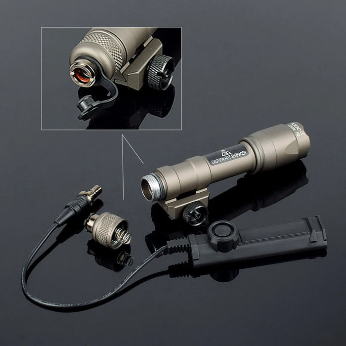 Tattico Surefire M600 M600B M600C Arma Luce Lanterna Fucile Torcia Elettrica Pistola Scout Luce Torcia Caccia Pictinny Rail