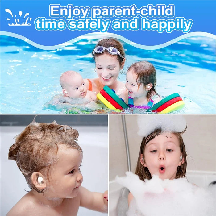 Copri orecchie Doccia impermeabile Adesivi per orecchie da nuoto Usa e getta Neonati Bambini Doccia Surf Snorkeling Protezione Tappi per le orecchie