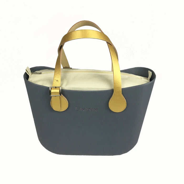 Nuovo formato classico Inserto impermeabile solido Fodera interna Inserto Tasca con cerniera per borsa Obag O Bag Accessori in silicone