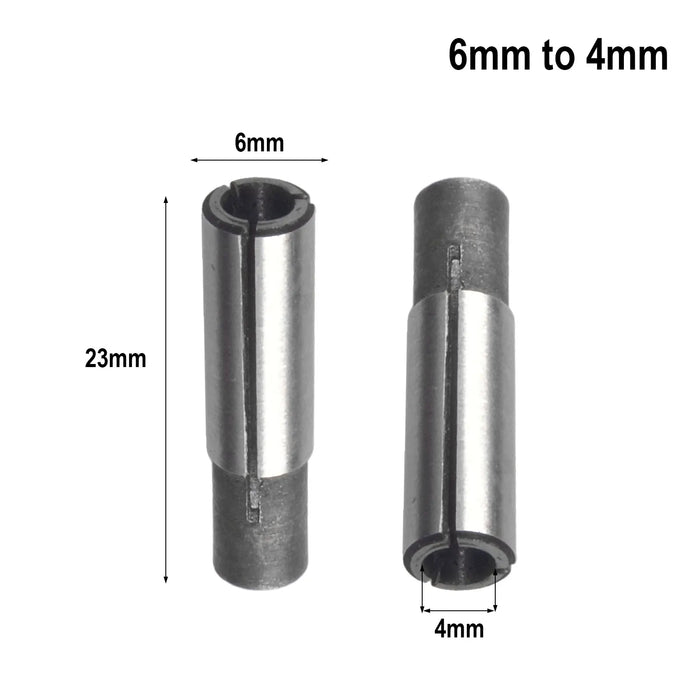 1/2 "1/4" 1/8 "Pinza Adattatore Gambo Riduttore Bit Mandrino CNC Router 4/6/8/10mm Per Mandrini Macchina Per Incidere