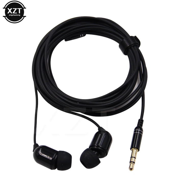 Auricolari lunghi 3M di alta qualità nell'orecchio Auricolare cablato Monitor Cuffia Auricolare stereo da 3,5 mm per telefono xiaomi iphone 5 6