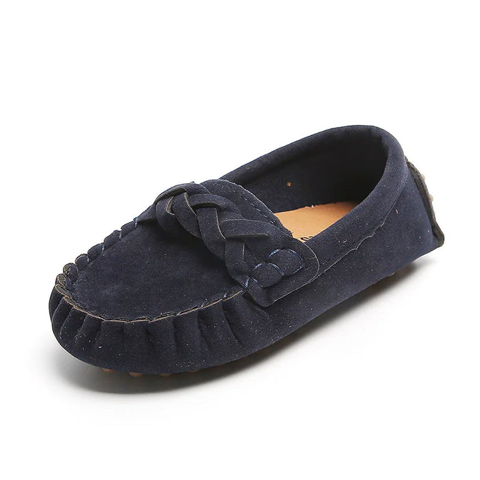 JGVIKOTO Ragazzi Ragazze Scarpe Moda Morbide Mocassini per bambini Appartamenti per bambini Scarpe da barca casual Mocassini da sposa per bambini Scarpe in pelle