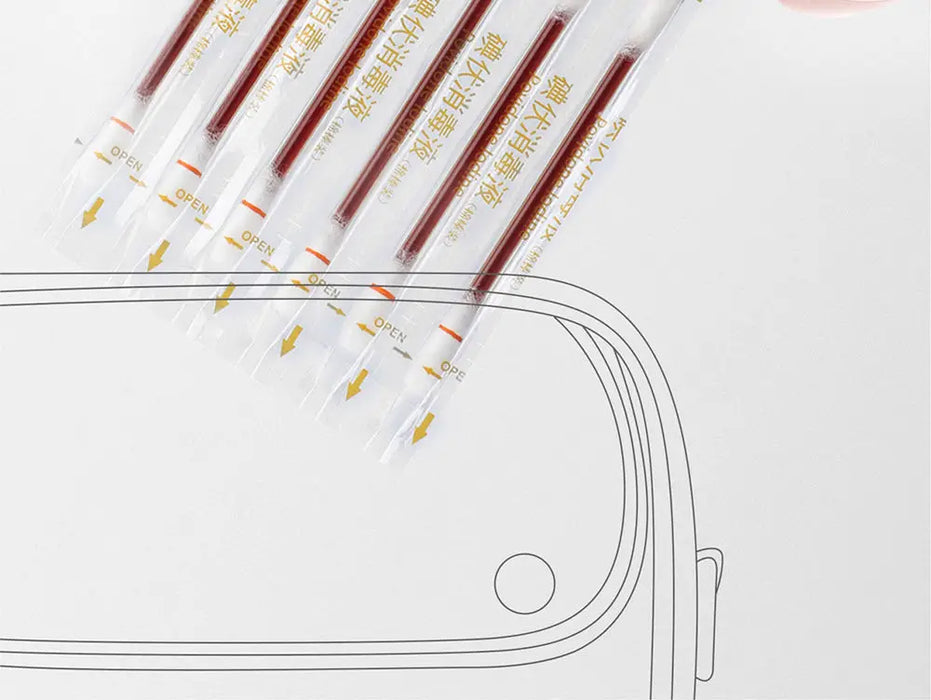 Tampone di cotone iodio monouso per neonati bastoncini di tampone iodoforo indipendenti bambini adulti bambino famiglia all'aperto sicurezza quotidiana assistenza domiciliare