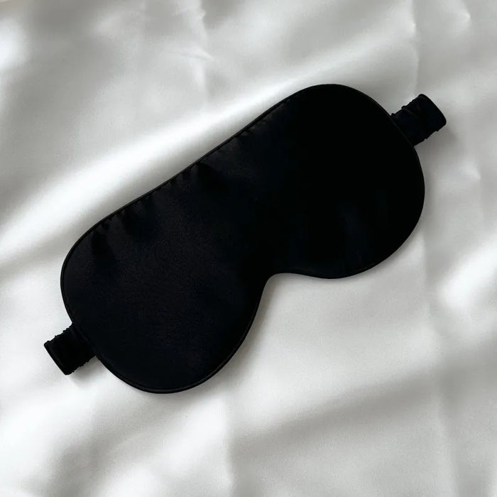 Maschera per gli occhi per il sonno in pura seta al 100% entrambi i lati Copertura per gli occhi in seta di moda Ombra Benda morbida Aiuto relax da viaggio Multicolor