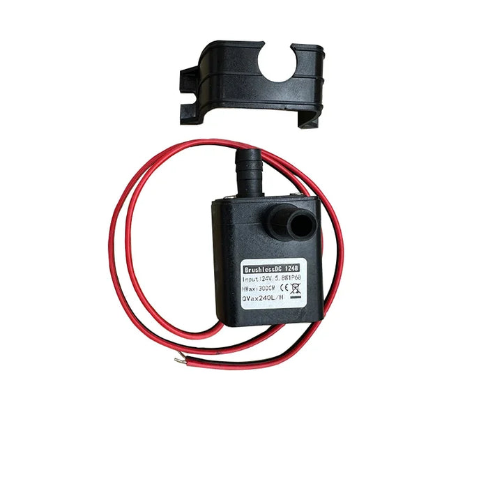 4.8W 5.8W 240L/H pompa per acquario silenziosa DC 12V 24V pompa per acqua sommergibile a circolazione di piscina con motore Brushless solare