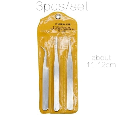 Pinzette per cucina e bar in acciaio inossidabile da 30 cm Pinze per alimenti Cucina Pinzette mediche Strumento da bar