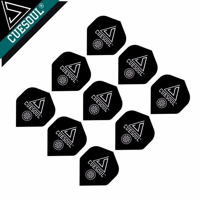 CUESOUL 9 pezzi di volti per freccette Ali di coda di freccette