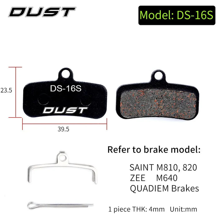 Pastiglie freno a disco per bicicletta pastiglie freno a disco idrauliche per bici pastiglie freno per ciclismo Semi-metalliche per BB5 BB7