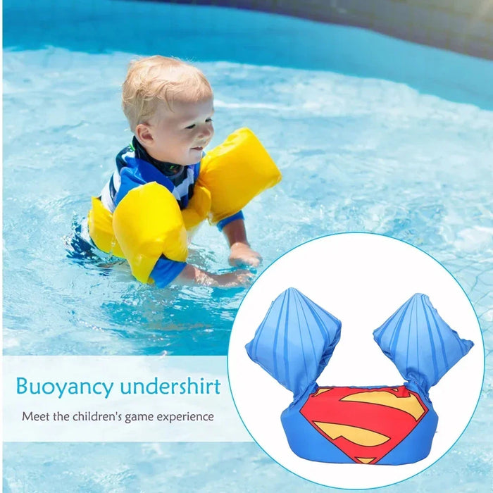 Baby Swim Circle Cartoon manica del braccio giubbotto di salvataggio costume da bagno bambini Outdoor Water Safety Suit Growth Toy