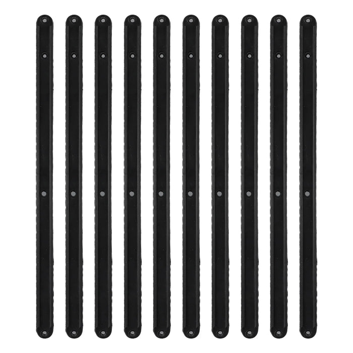 10 pezzi Draw Rail guide per cassetti in plastica 180/235/298mm Draw runner sostituzione Draw Rail guide per cassetti in plastica Hardware per la casa