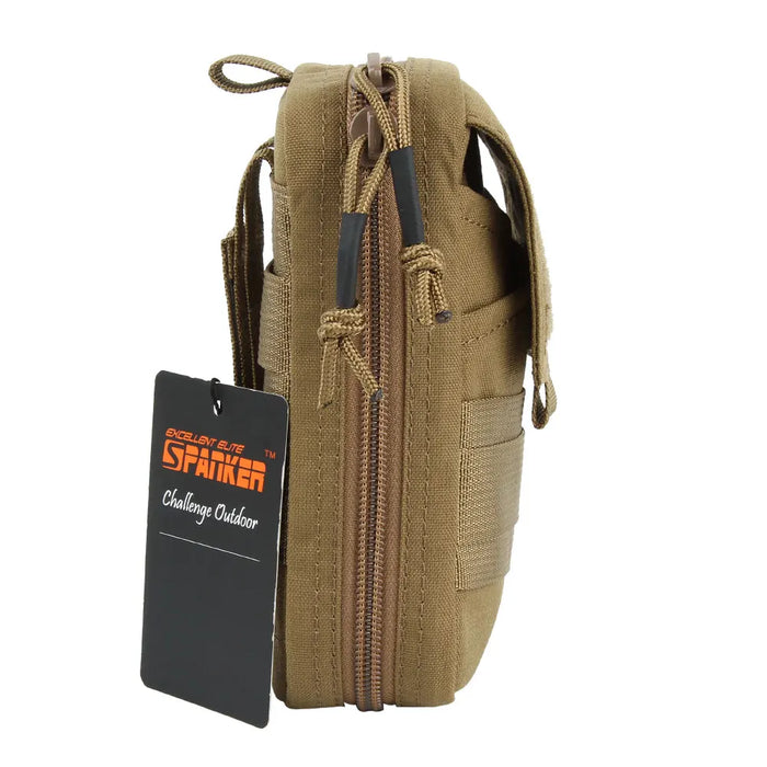 Marsupio tattico EDC Molle Marsupio multiuso Marsupio multifunzione con doppia cerniera Custodia per attrezzi da caccia