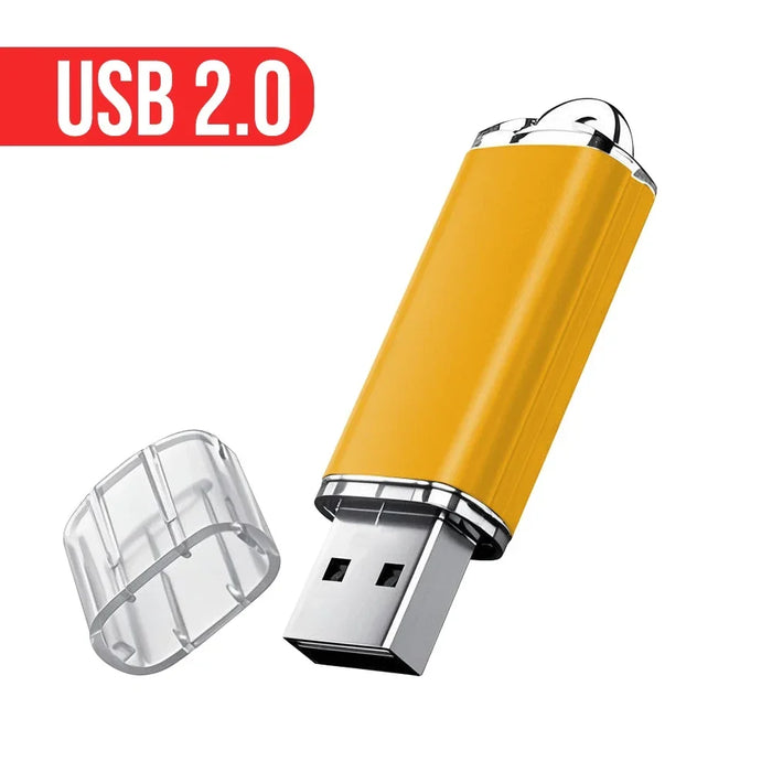 Nuovi chiavette USB portatili con logo personalizzato gratuito Pen Drive in metallo con chiavetta di memoria portachiavi 64 GB/32 GB/16 GB/8 GB/4 GB Pendrive U Di