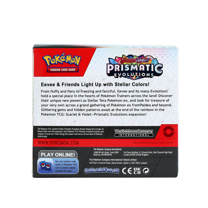 360 pezzi Pokemon Card Evoluzioni prismatiche Flames di ossidiana PALDEAN FATES Surging Sparks Scheda di traduzione di battaglia booster inglese
