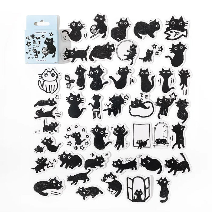 45 pz/pacco Carino Animali della Foresta Adesivi Stickers Adesivi FAI DA TE Decorazione Del Mestiere di Scrapbooking Adesivi del Regalo Della Cancelleria