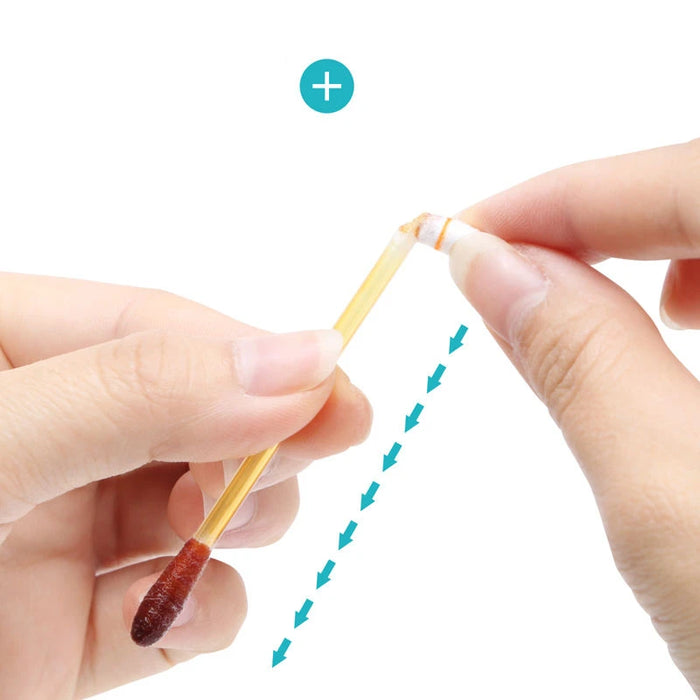 Tampone di cotone iodio monouso per neonati bastoncini di tampone iodoforo indipendenti bambini adulti bambino famiglia all'aperto sicurezza quotidiana assistenza domiciliare